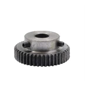 Pinion Hardware for Mechanical Rotation 1pcs 1M50T Spur Gear Bore 15mm 1 Mod 50 Teeth Motor Gear Low Steel Metal Gear for Motor(1pc 1M 50 Teeth) in Kuwait