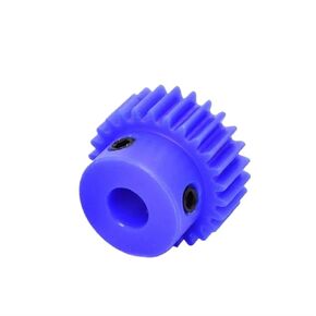 Pinion Hardware for Mechanical Rotation 1pcs Blue Nylon Spur Gear Pinion 1M 15 Tooth-60 Tooth Mode 1 Motor Gear with Step Plastic Gear Bore Size 7mm(24 Teeth) in Kuwait