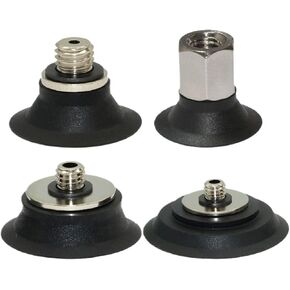 1Pcs ZP2-TB10/15/20/25/30MTGN/MTGS-B5/H5 Mini Vacuum Sucker Single Layer Black Anti-Static Flat Round Vacuum Suction Cup(ZP2-TB10MTGS-H5) in Saudi Arabia