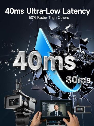 Synco اللاسلكي نظام نقل الفيديو HDMI ، Xvision 1080p 60fps HD مرسل ومستقبل مع إخراج HDMI مزدوج وتوصل إلى 0.04S الكمون 984f in Saudi Arabia