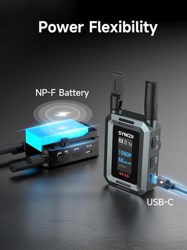 Synco اللاسلكي نظام نقل الفيديو HDMI ، Xvision 1080p 60fps HD مرسل ومستقبل مع إخراج HDMI مزدوج وتوصل إلى 0.04S الكمون 984f in Saudi Arabia