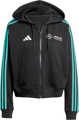 Adidas Mercedes-AMG Petronas F1's Women's Cult-zip Hoodie in Kuwait