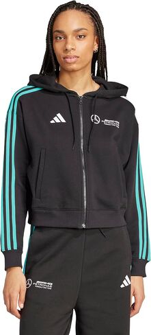 Adidas Mercedes-AMG Petronas F1's Women's Cult-zip Hoodie in Kuwait