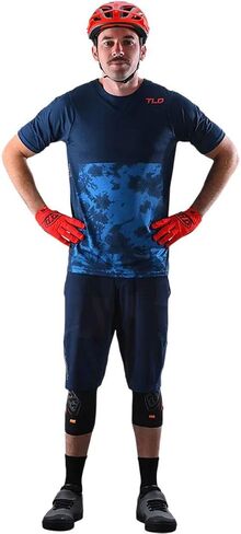 Troy Lee يصمم Skyline Air Jersey - استراحات الرجال Blue Slate Blue ، M. in Saudi Arabia