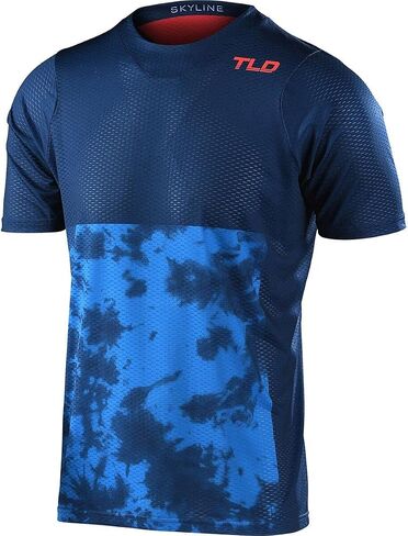 Troy Lee يصمم Skyline Air Jersey - استراحات الرجال Blue Slate Blue ، M. in Kuwait