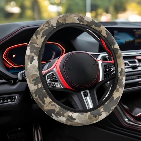 Sunflower Chicken Print Steering Wheel Cover for Women Men Trendy Design Car Interior Decor & Protector Cover for Steering Wheel in Kuwait