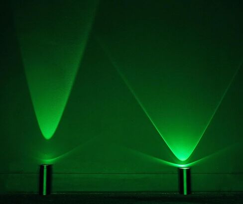 Rockville MINI Halo Black DJ Wall Wash Up Light Effect, 17 Hour Battery Power, Wireless DMX, RF Remote in Saudi Arabia