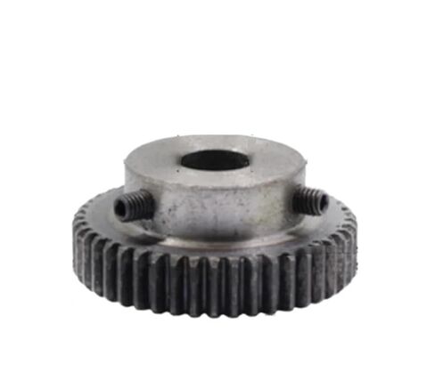 Pinion Hardware for Mechanical Rotation 1pcs 1M50T Spur Gear Bore 15mm 1 Mod 50 Teeth Motor Gear Low Steel Metal Gear for Motor(1pc 1M 50 Teeth) in Kuwait