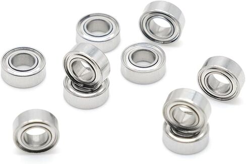 10Pcs SMR84ZZ 4X8X3 Mm Stainless Steel Ball Bearings in Saudi Arabia