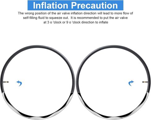 2-PCS 700C Self-Sealing Bike Tubes 700x25C 700x30C 700x32C 700x34C AV48mm Automatic Repair,Puncture Resistant Compatible with 700 x 25C/28C/30C/32C/34C Heavy Duty Bicycle Tire Tubes Schrader Valve in Saudi Arabia