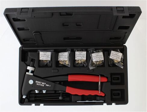 Marson M39316 Metric Rivet Nut Kit W/ M4 ، M5 ، M6 Mandrel & Nosepiece (1 PK) in Saudi Arabia