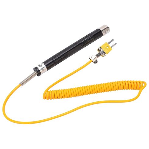 K -Type Type Handheld ThermoCouple Probe ، NR 81531B -50-500 ℃ نطاق قياس مستشعر Tempreture مستشعر مستقيم SHANK THERMOCOUPLE لقياس درجة الحرارة in Kuwait