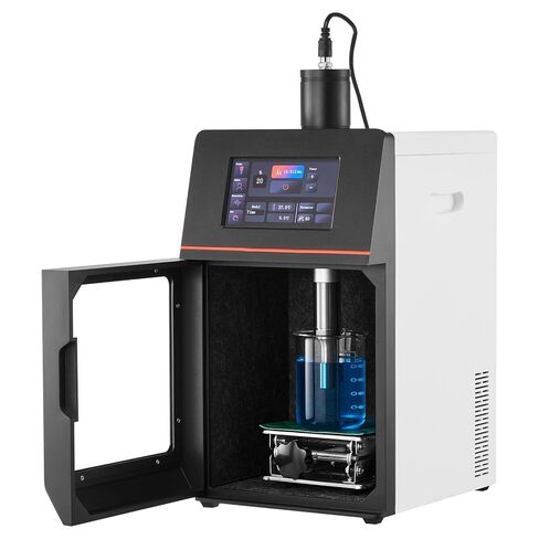 VEVOR 2 in 1 Ultrasonic Homogenizer, 2000W Power, 20KHz Frequency, 0.79 inch Titanium Alloy Probe, Continuous, Timer and Pulse Three Modes, Noise Reduction, Sonicator Processor Cell Disruptor Mixer in Saudi Arabia