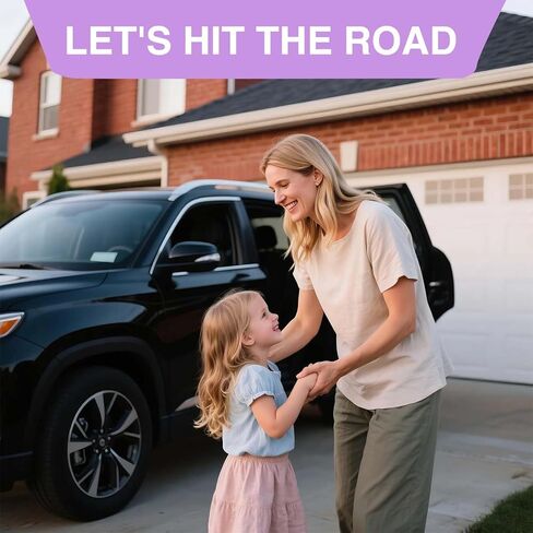 منظم المقعد الخلفي للسيارات، 2 قطعة من حصيرة تنظيم الأغراض بالمقعد الخلفي مع حامل طاولة للأطفال الصغار، إكسسوارات السفر in Kuwait