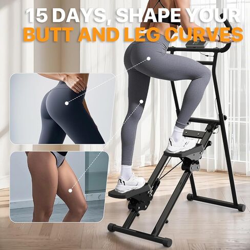 MACYO Stair Stepper for Home Workout - Full-Size Foot Pedals with Tablet Holder, Foldable Stepping Climbers, Easy Assembly, Compact Design for Cardio & Leg Training in Saudi Arabia