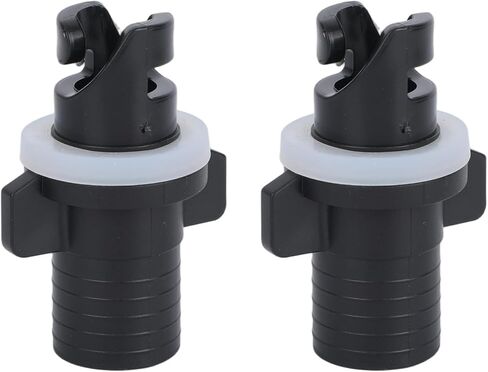 2pcs Inflatable Kayak Pump Adapter for Halkey-Roberts Valves, Paddle Board Pump Adapter Valve Nozzle Inflatable Boat Kayak Attachment in Saudi Arabia