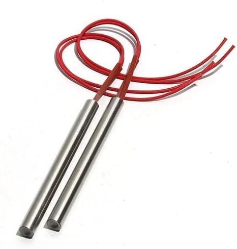أنبوب تسخين رأس واحد من Biran 12x80mm/12x82mm/12x85mm/12x90mm/12x95mm 250w/280w AC110V-380V 201ss 10pcs (220v ، 150w 12x90mm) in Saudi Arabia