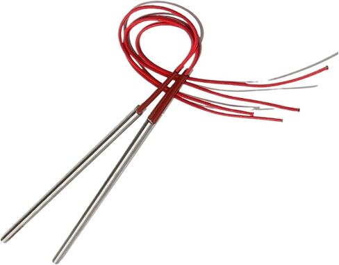 Biran 9.5mm تصاعد من سخان خرطوشة أنابيب التدفئة الكهربائية أحادية الرأس 120-135 مم 300W/320W 110V/220V/380V 5PCS/LOT (380V ، 300W 9.5x120mm) in Saudi Arabia