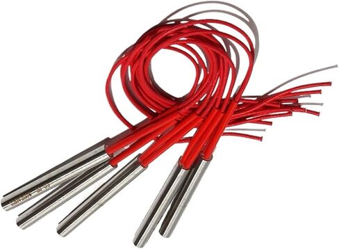 BIRAN Cartridges Heaters 9mm×320mm-360mm Heating Element Resistors Heater End Mould AC110V/220V/380V 720W-800W 2pcs/lot(110V,720W 9x320mm) in Saudi Arabia