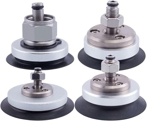 1Pcs PUG-30/40/50/60/80/100/120/150 PUGB-40/50/60/80/100/150 Black Flat 30 Degree Swinging Industrial Vacuum Suction Cup(PUGB-40) in Saudi Arabia