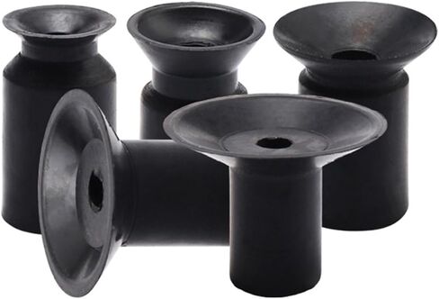 1PCS ZP-02/03/04/05 Single Layer Round White Silicone Black NBR Mini Manipulator Vacuum Suction Cup(BT-7,QRB1) in Saudi Arabia