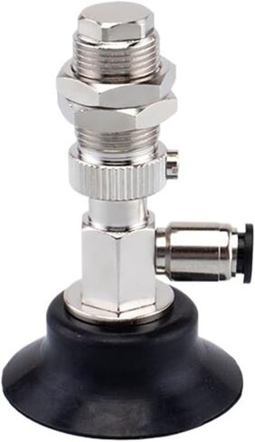 1PCS VPD-6/8/10/15/20/25/30/40/50RN-6J Side Interface Single Layer Flat Round Vacuum Suction Sucker(VPD50RN6J) in Saudi Arabia