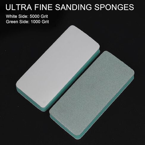 10pcs santing sanding sancge 1000 5000 الحصباء الكتل الرملية متعددة الوظائف لتلميع الأظافر حزام مع كتل الصنفرة الرغوية ، التنظيف ، عمل السيارات in Saudi Arabia