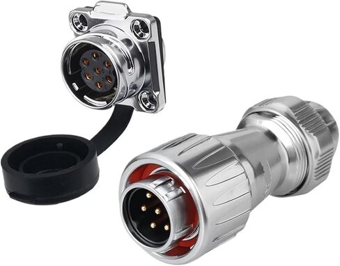 سياج الغطاء البلاستيكي المكون من أربعة حفرة DZ-20 Connector LED LED 2 3 3-Core 4-Core 12-Core Industrial Equipment Aviation (7 Core) in Saudi Arabia