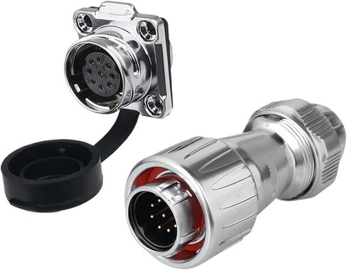 سياج الغطاء البلاستيكي المكون من أربعة حفرة DZ-20 Connector LED LED 2 3 3-Core 4-Core 12-Core Industrial Equipment Aviation (7 Core) in Saudi Arabia