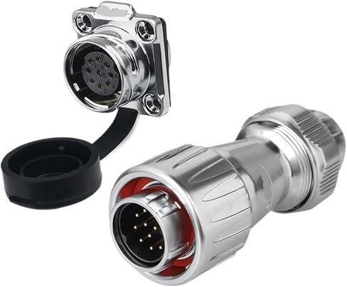 سياج الغطاء البلاستيكي المكون من أربعة حفرة DZ-20 Connector LED LED 2 3 3-Core 4-Core 12-Core Industrial Equipment Aviation (7 Core) in Saudi Arabia
