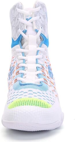 Men's Boxing Shoes High Top – Lightweight & Breathable Training Shoes for Boxing, Kickboxing, MMA, Gym & Combat Sports LS198 in Kuwait
