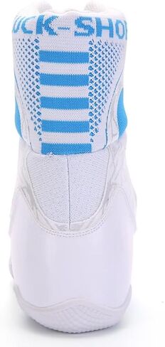 Men's Boxing Shoes High Top – Lightweight & Breathable Training Shoes for Boxing, Kickboxing, MMA, Gym & Combat Sports LS198 in Kuwait