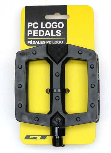 GT PC Logo BMX Pedals ، Black in Kuwait
