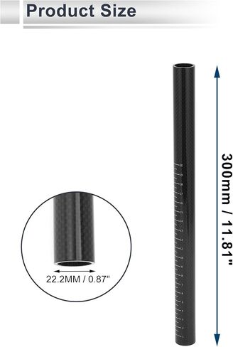 1 PC وظائف مقعد الدراجة Universal خفيفة الوزن 22.2x300mm سرج الدراجة بعد أنبوب مقعد الألياف السوداء الكربون الألياف الأسود in Saudi Arabia