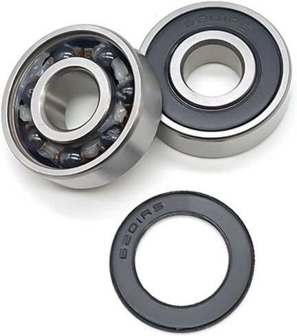 1PCS 6202RS هجينة السيراميك محمل 15x35x11mm الصناعة مغزل المحرك 6202HC هجينة محامل الكرة in Saudi Arabia
