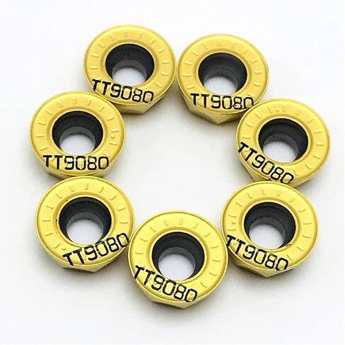 أداة Carbide RPMT1204 M C TT9080 أداة مخرطة CNC Carbide إدراج RPMT1204 قاطع الطحن (الزاوية: RPMT1204 M C TT9080 ، قطر Shank: 10pcs (1 Box)) in Saudi Arabia