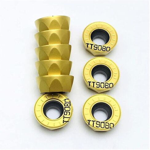 أداة Carbide RPMT1204 M C TT9080 أداة مخرطة CNC Carbide إدراج RPMT1204 قاطع الطحن (الزاوية: RPMT1204 M C TT9080 ، قطر Shank: 10pcs (1 Box)) in Saudi Arabia