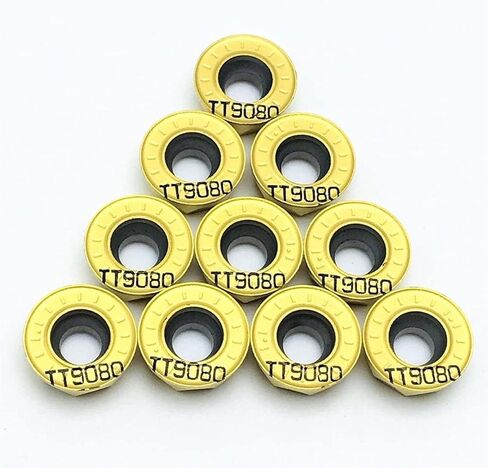 أداة Carbide RPMT1204 M C TT9080 أداة مخرطة CNC Carbide إدراج RPMT1204 قاطع الطحن (الزاوية: RPMT1204 M C TT9080 ، قطر Shank: 10pcs (1 Box)) in Saudi Arabia