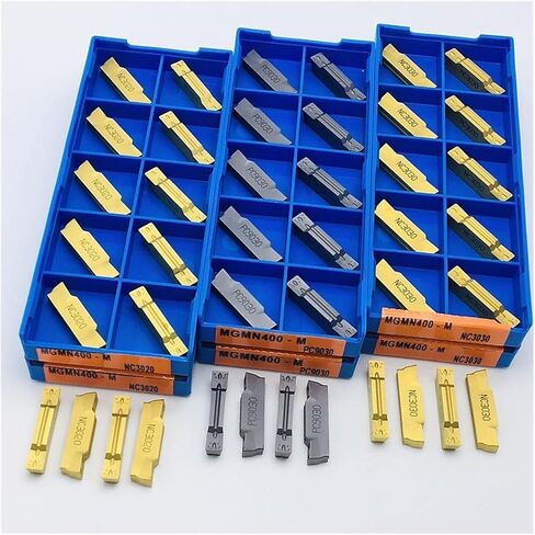 أداة Carbide 10pcs Tool Tool Korloy Mgmn150 Mgmn200 Mgmn300 Mgmn400 NC3020 NC3030 PC9030 Grooving and Cutting Carbide Insert Tet in Saudi Arabia