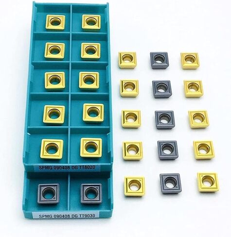 أداة Carbide SPMG090408 DG TT9030 TT8020 Carbide Blade Drill SPMG 090408U Drill Bit Bit Drillable Bit (الزاوية: SPMG090408 DG TT9030 ، قطر Shank: 20pcs (2box)) in Saudi Arabia