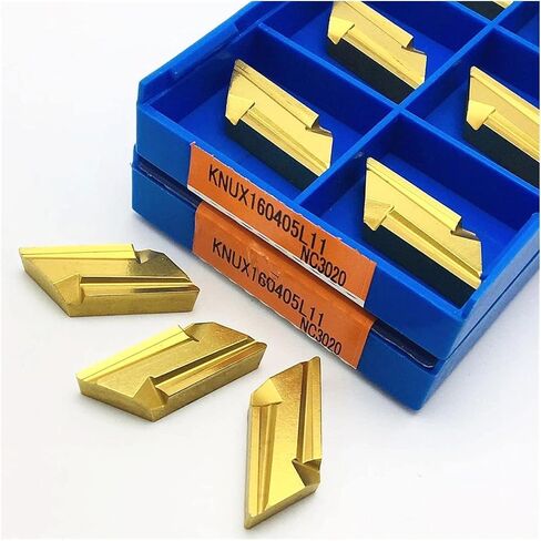 أداة تحول الأداة Carbide KNUX160405L NC3020 شفرة كربيد الأداة الأصلية KNUX160405R-11 قاطع طحن شفرة (الزاوية: KNUX160405L NC3020 ، عرض إدراج (MM): 10pcs (1 Box)) in Saudi Arabia