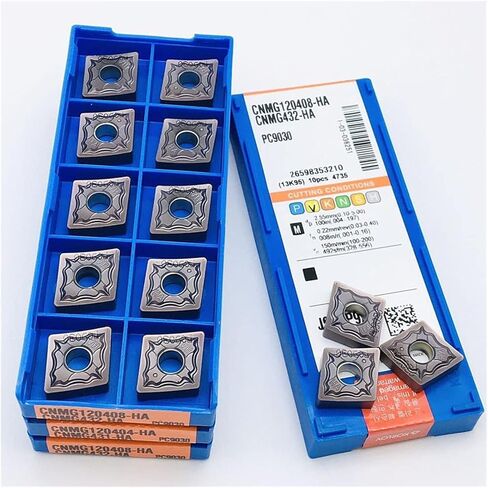 Carbide Tool CNMG120404 CNMG120408 HA PC9030 External Turning Tool 100% Original CNC Stainless Steel Carbide Blade CNMG120404 HA PC9030 in Saudi Arabia