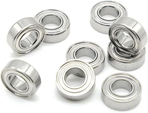 10pcs 623zz 3x10x4 5x10x4 MR105 3x10x4 MR115 5x11x4 693zz 3x8x4 محمل الفولاذ المقاوم للصدأ (10p S687zz 7x14x5) in Saudi Arabia