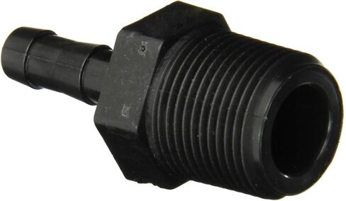 Banjo HB075-038 Polypropylene Hose Fitting, Adapter, 3/4" NPT Male x 3/8" Barbed in Saudi Arabia