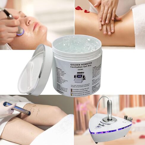Preparation Gel, Microcurrent Conductive Gel for use with Radio Frequency Skin Firming and Body Slimming Machines, Skin Tightening Cream 500ML in Saudi Arabia