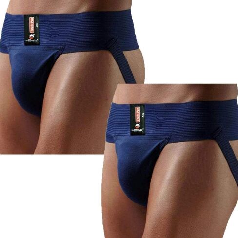 WMX KD Willmax Jockstrap Gym Cotton Cotton مع كوب جيب Multi Sport in Kuwait
