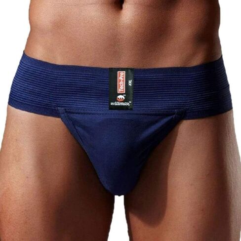 WMX KD Willmax Jockstrap Gym Cotton Cotton مع كوب جيب Multi Sport in Kuwait