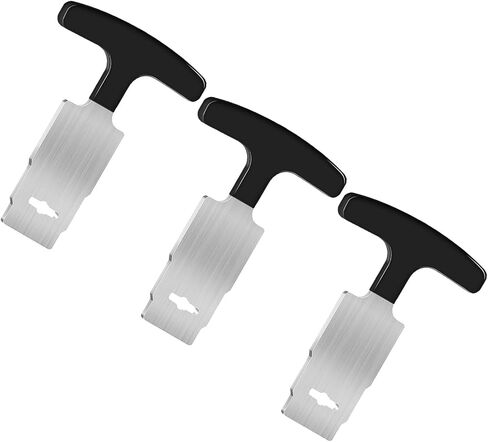 3pcs Pool Fitting Removal Tool Metal Eyeball Seating Extractor with Comfortable Handle Suitable for Fittings in Saudi Arabia
