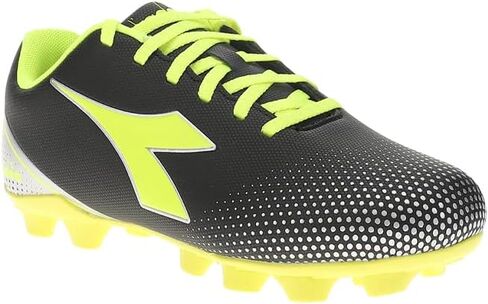 Diadora Kids Boys Pichichi 7 MD Soccer Cleats - أسود ، أصفر - حجم 3.5 م in Kuwait