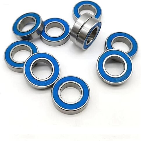 5pcs 4x7x2.5 mm MR74 2RS ABEC-7 Hobby Electric RC Cars Trucks Miniature Bearings L740D Blue Rubber Sealed in Saudi Arabia